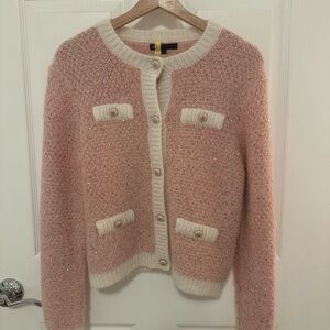 MAJE - pink cardigan size 2